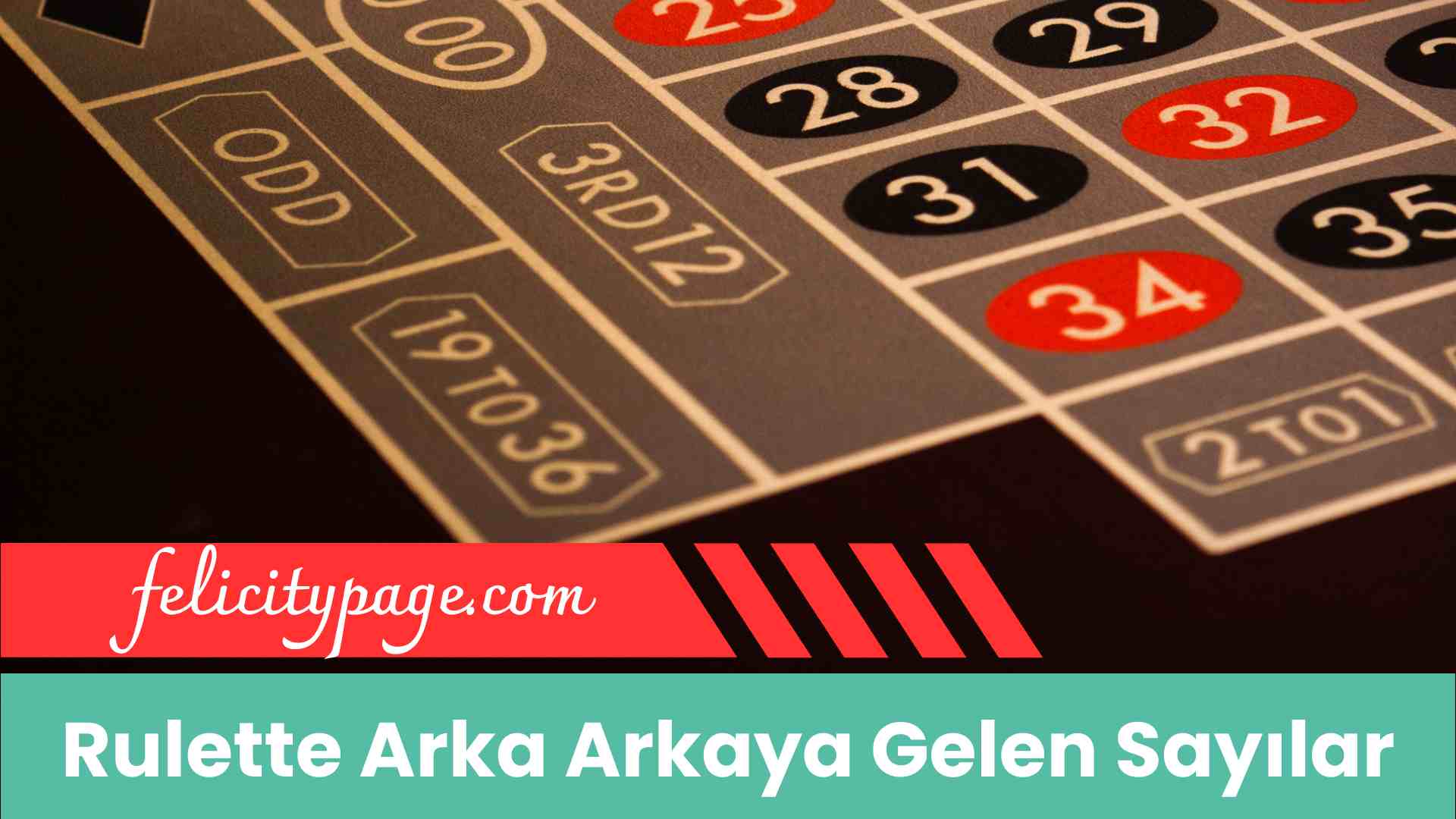 Rulette Arka Arkaya Gelen Sayılar
